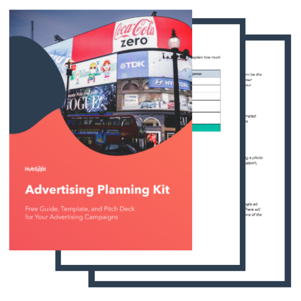 Advertising Plan Kit Free Planning Templates Guide 